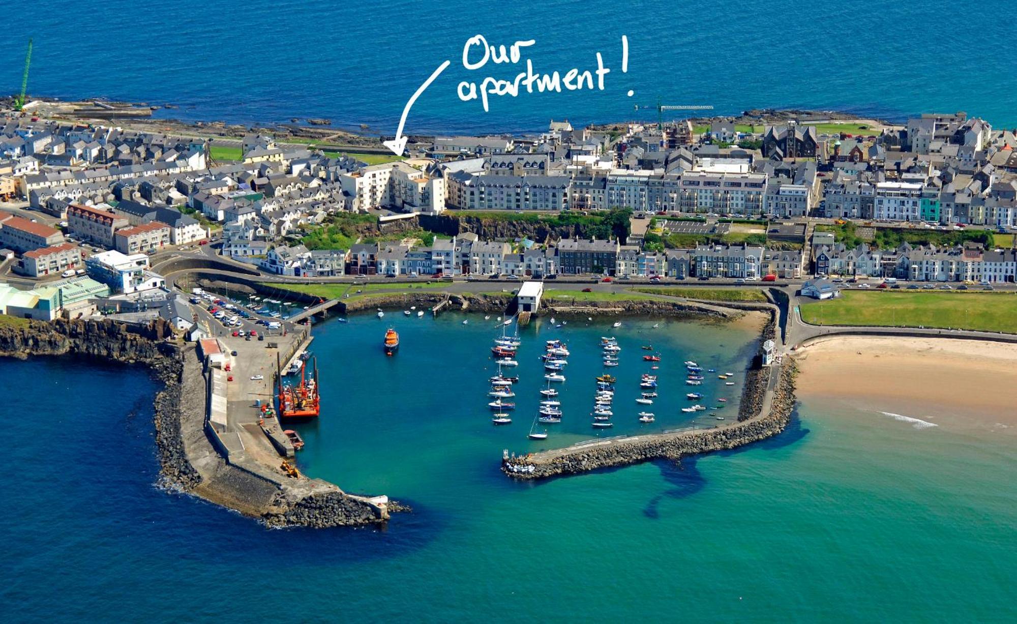 Apt3, No 2 Antrim Gardens, Portrush With Seaview Екстер'єр фото